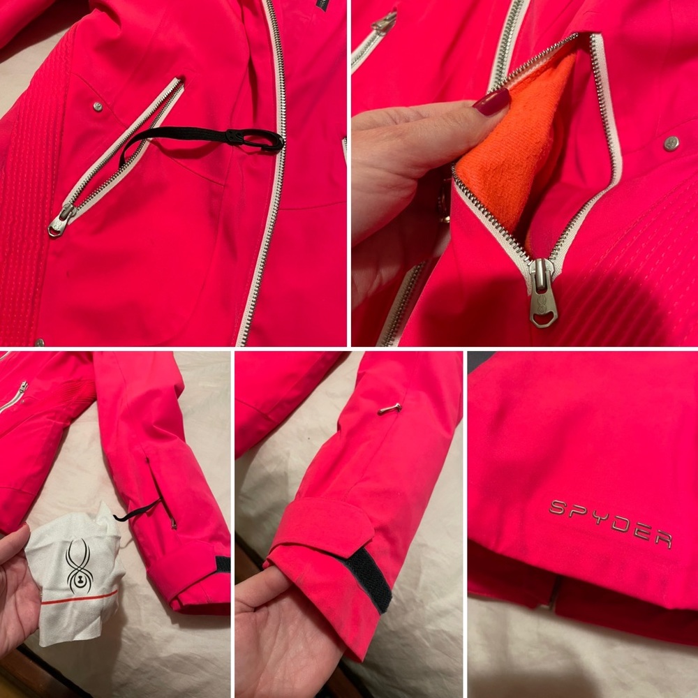 Spyder Pink Women’s Size 4 Winter Coat - Picture 10 of 11